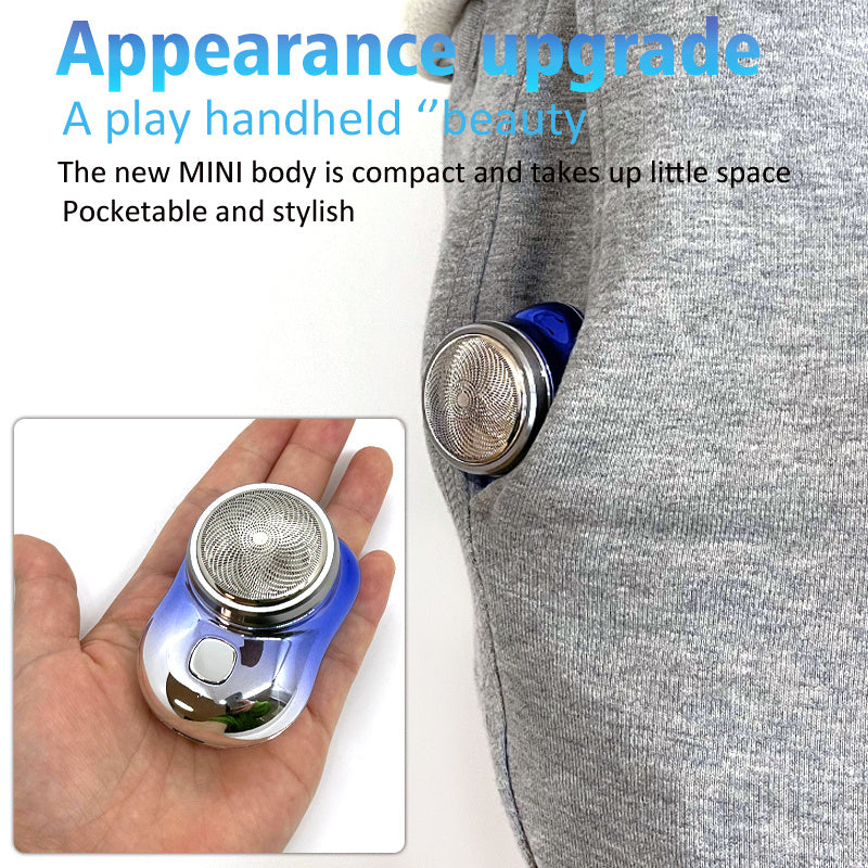 Mini Portable Face Cordless Shavers Rechargeable USB