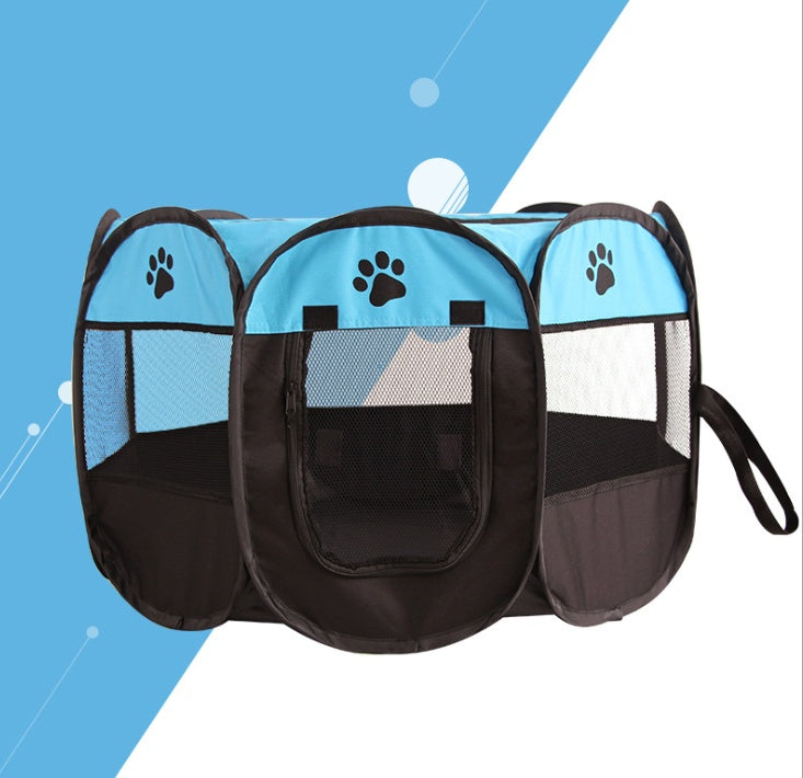 Fast folding octagonal pet fence Great for outdoor dogs