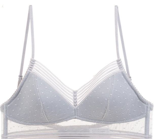 Backless Bra Invisible Bralette Thin Lace Underwear Push Up Brassiere Women - Swefashionstore