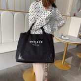 Fashion Simple Large Capacity Canvas Handbag - Swefashionstore