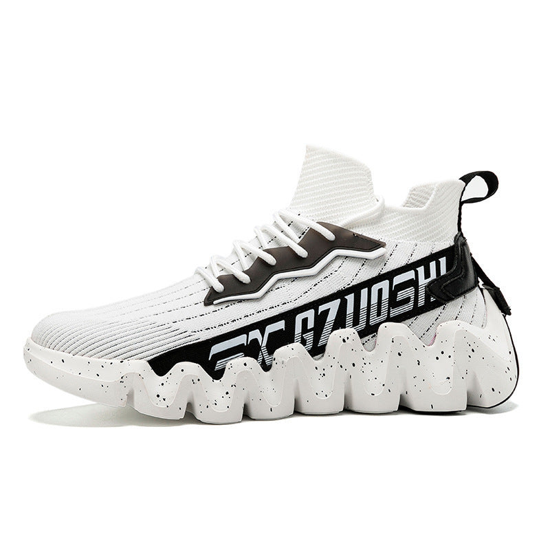 All-Match Net Red High-Top Canvas Sneakers
