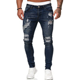 Hole-Worn Slim White Cowboy Doing Old Pantsmen With Small Feet - Swefashionstore
