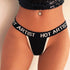 Fashion Contrast Color Sexy Panties Women Thong Underwear - Swefashionstore