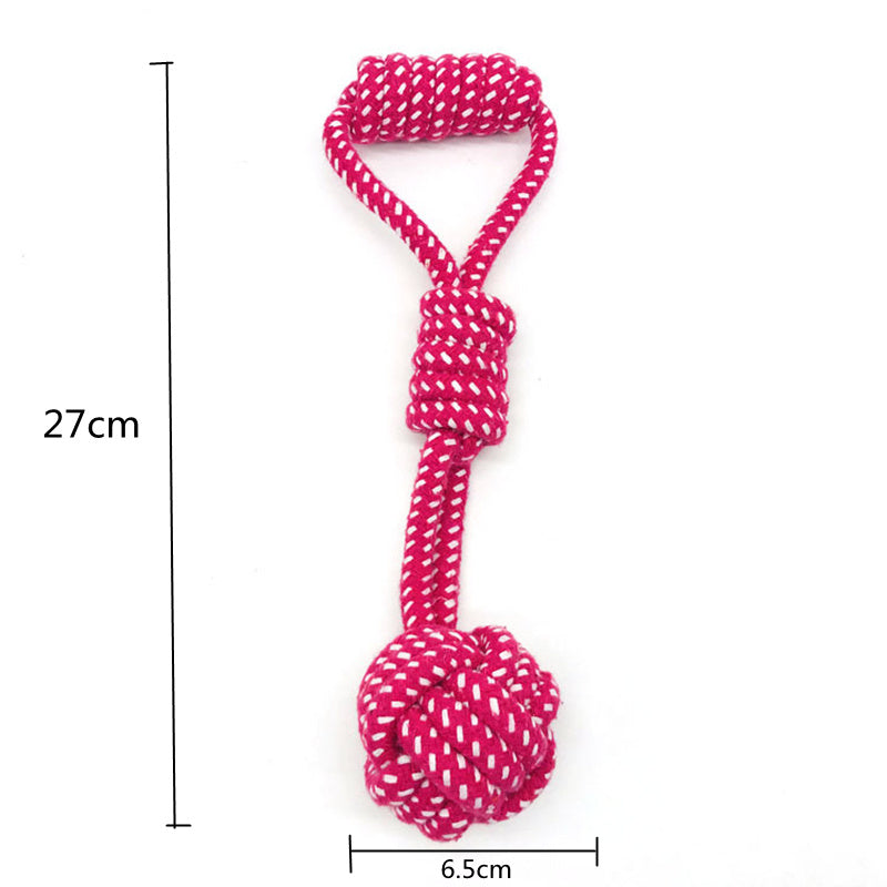 Cotton Rope Pet Molar Toy Pet Rope Ball - Swefashionstore