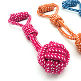 Cotton Rope Pet Molar Toy Pet Rope Ball - Swefashionstore
