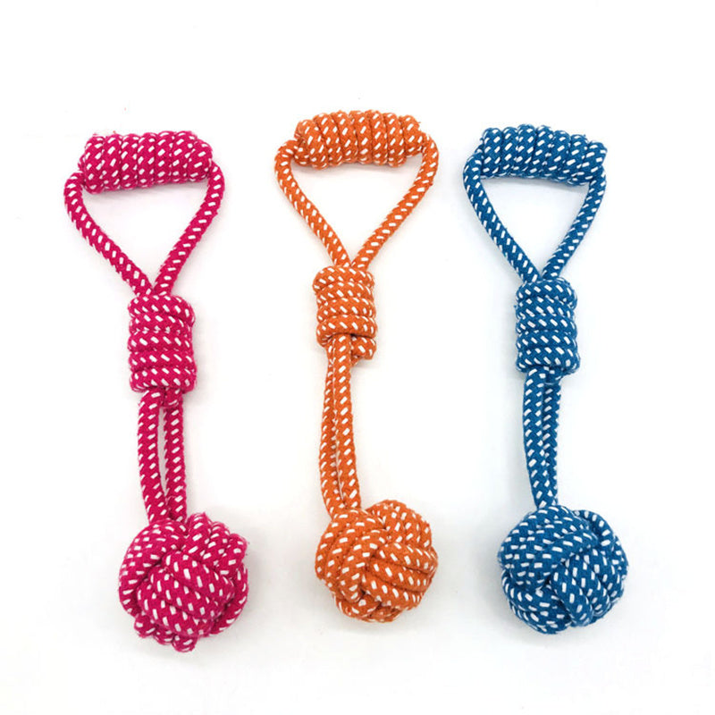Cotton Rope Pet Molar Toy Pet Rope Ball - Swefashionstore