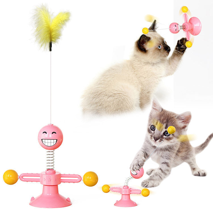 Cat Rotating Windmill