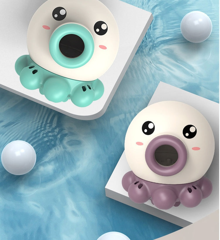 OCTOPUS Fountain Bath Toy Water JET Rotating Shower Bathroom Toy - Swefashionstore