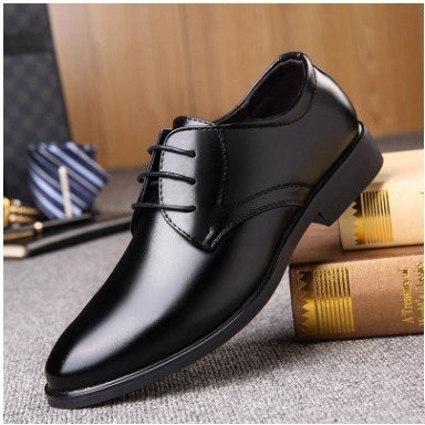 Black Shoes With Pointed Toe For Men - Swefashionstore