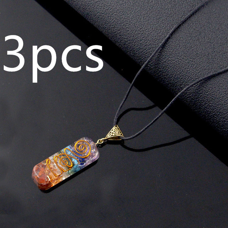 Gravel Seven Chakra Spirit Pendant - Swefashionstore