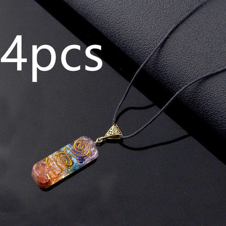 Gravel Seven Chakra Spirit Pendant - Swefashionstore