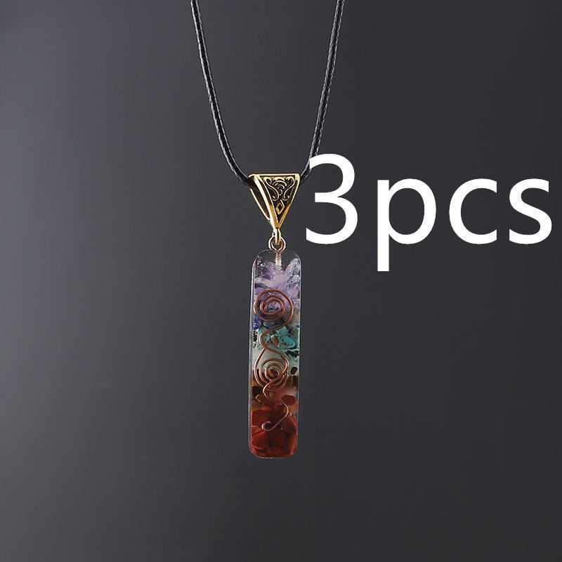Gravel Seven Chakra Spirit Pendant - Swefashionstore