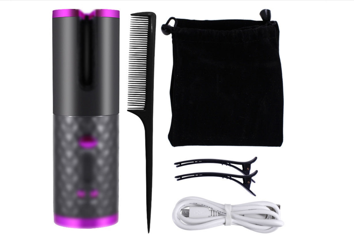 NEW Curling Iron USB Wireless Multifunctional Charging Curler