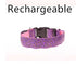 LED Dog Collar Safety Adjustable Nylon Leopard Pet Collar - Swefashionstore