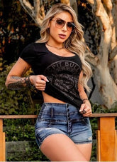 NEW Fashion RIPPED Fringed HIGH-RISE Leisure Jeans - Swefashionstore