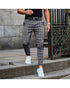 Plaid Print Pants Men&