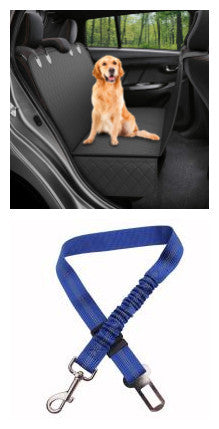 Dog Car Seat Cover View Mesh Pet Carrier Hammock Safety Protector Car Rear Back Seat Mat With Zipper And Pocket For Travel - Swefashionstore
