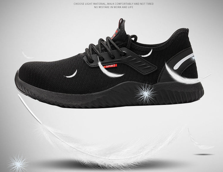 Breathable Safety Shoes Anti-smashing Work Safety Shoes - Swefashionstore