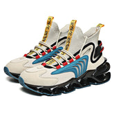 Breathable Fly Woven Mesh High-top Shoes - Swefashionstore