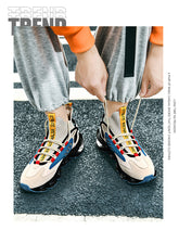 Breathable Fly Woven Mesh High-top Shoes - Swefashionstore