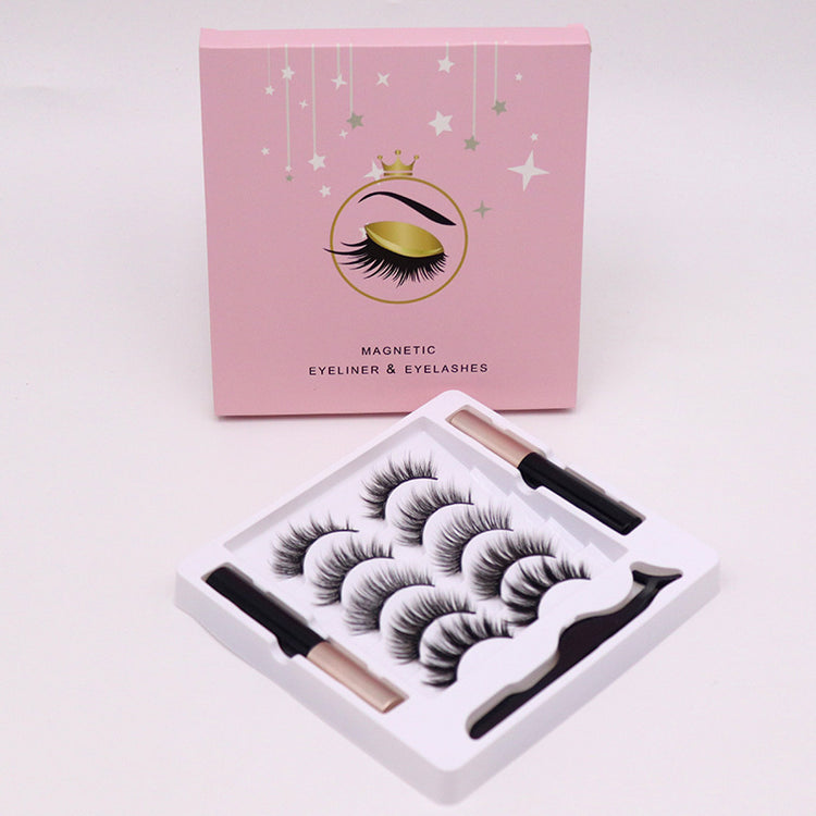 Magnetic Eyelashes Set Long Lasting False - Swefashionstore