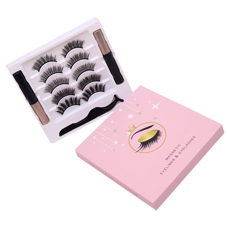 Magnetic Eyelashes Set Long Lasting False - Swefashionstore