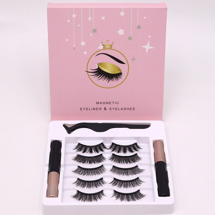 Magnetic Eyelashes Set Long Lasting False - Swefashionstore
