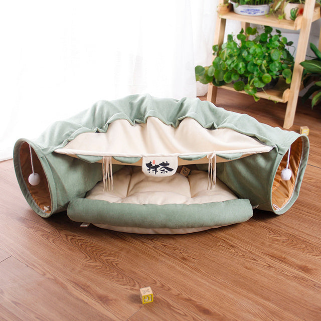 Pet Cats Tunnel Interactive Play Toy - Swefashionstore