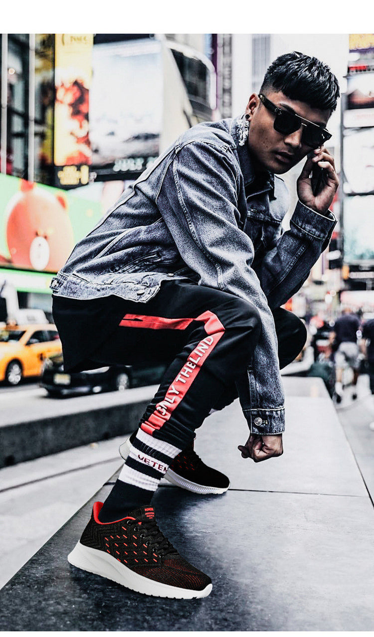 Sports Woven Ultralight Casual Running Shoes - Swefashionstore