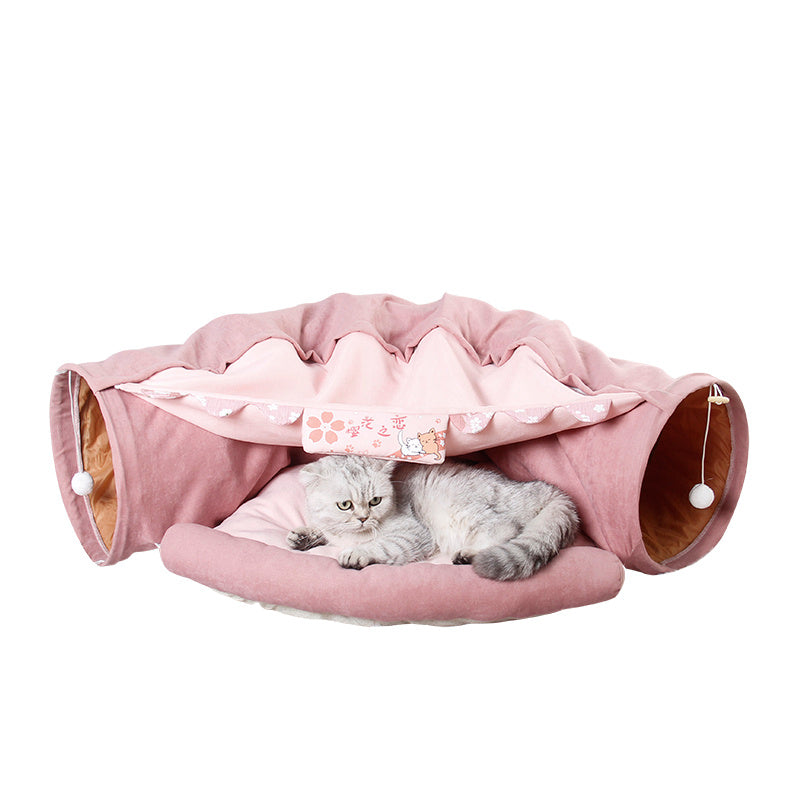 Pet Cats Tunnel Interactive Play Toy - Swefashionstore