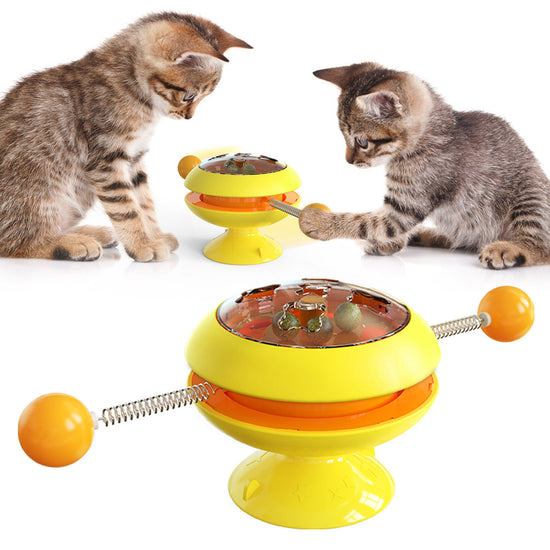 Rotatable Cat Toys With Catnip - Swefashionstore