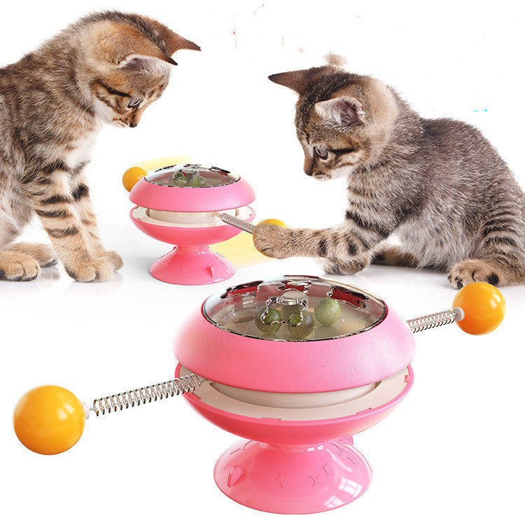 Rotatable Cat Toys With Catnip - Swefashionstore