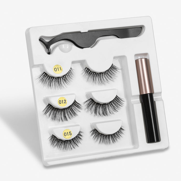 False Eyelashes With Magnets - Swefashionstore