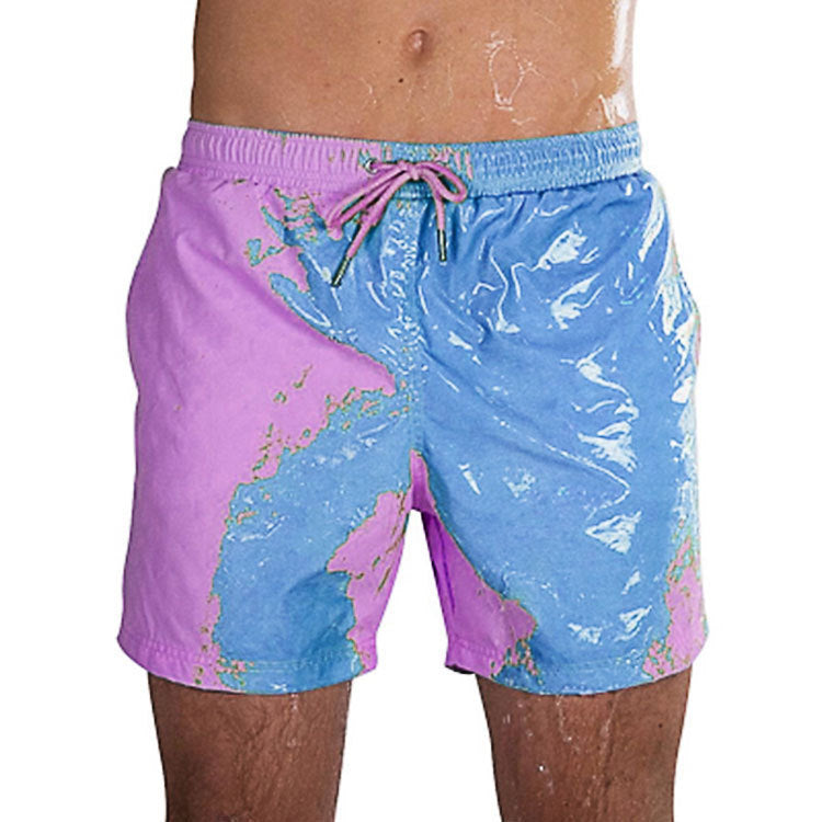 Magical Change Color Beach Shorts - Swefashionstore