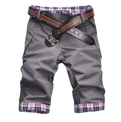 SUMMER Casual Cotton Pants Straight Type Shorts - Swefashionstore