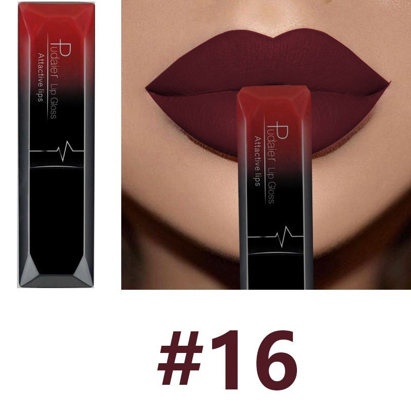 Makeup matte matte lip gloss lipstick - Swefashionstore