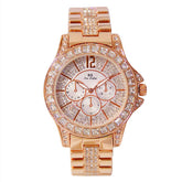Full Diamond Steel Band Ladies Quartz Watch - Swefashionstore