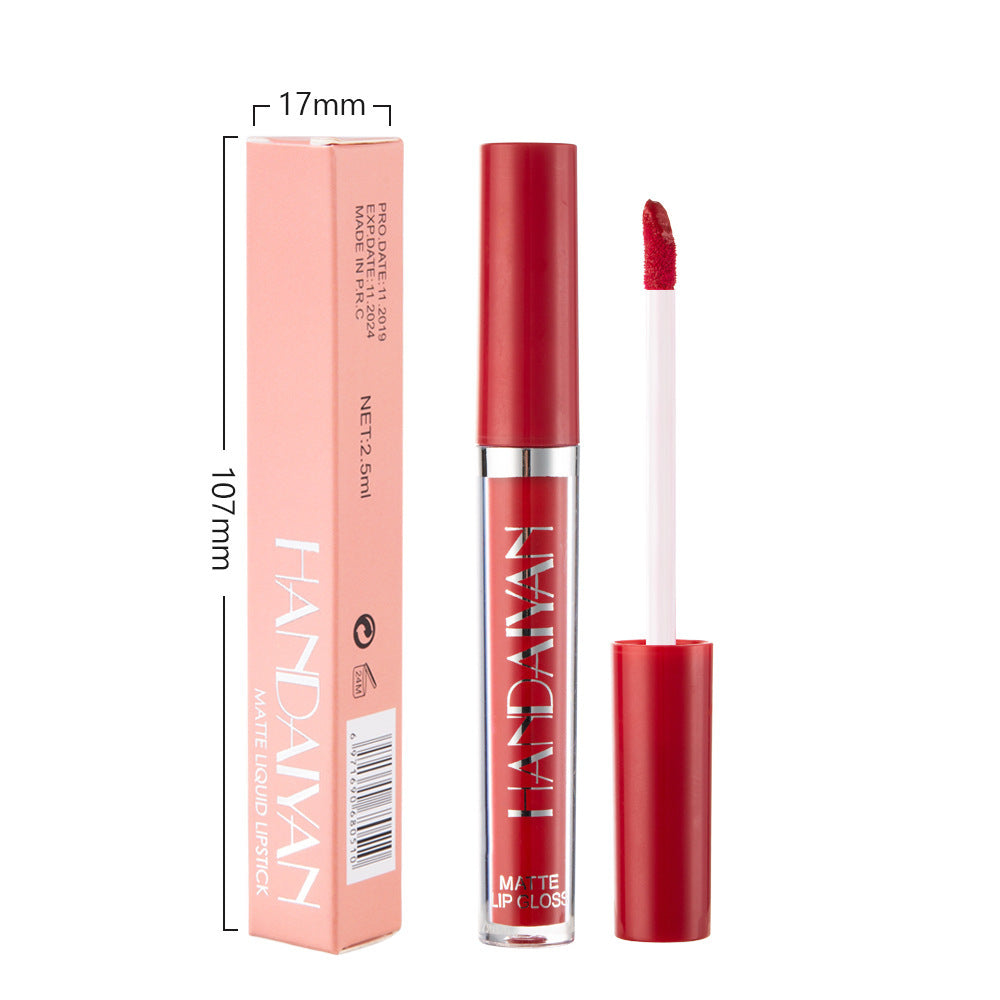 Matte Non-stick Cup Lip Gloss, Non-fading Matte Liquid Lipstick - Swefashionstore