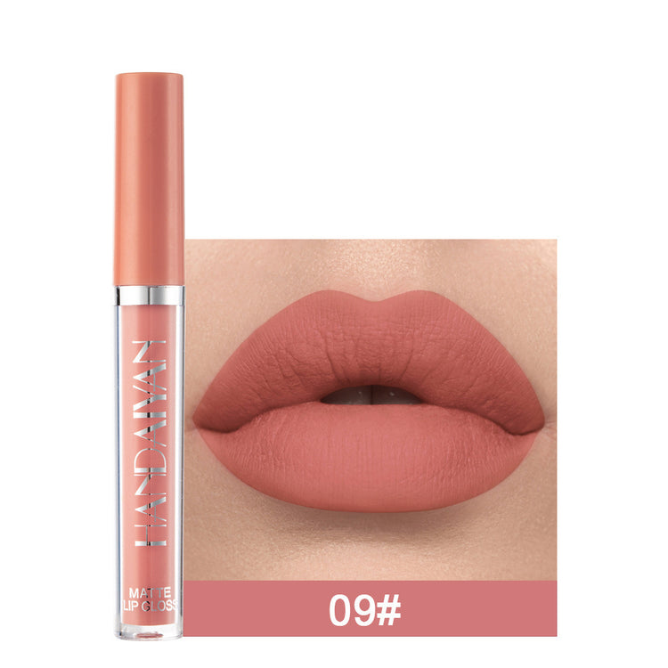 Matte Non-stick Cup Lip Gloss, Non-fading Matte Liquid Lipstick - Swefashionstore