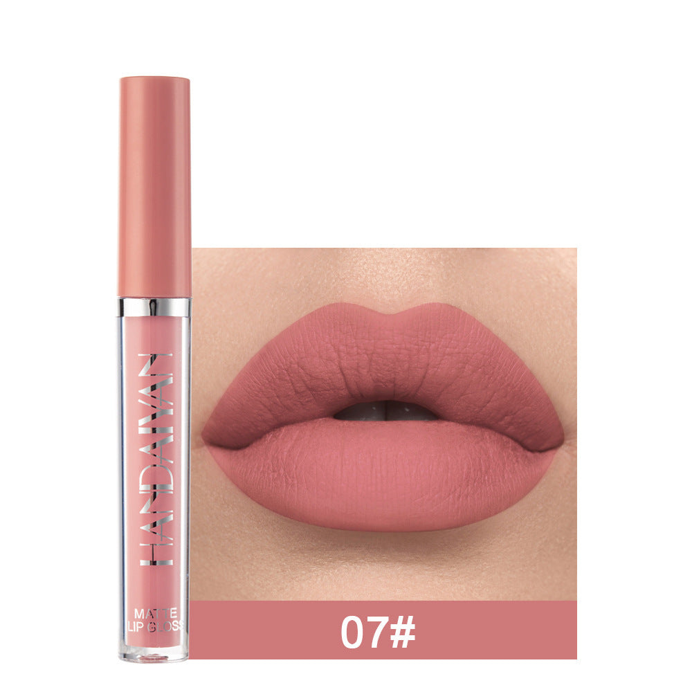 Matte Non-stick Cup Lip Gloss, Non-fading Matte Liquid Lipstick - Swefashionstore