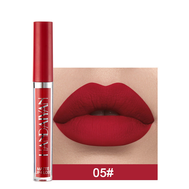 Matte Non-stick Cup Lip Gloss, Non-fading Matte Liquid Lipstick - Swefashionstore