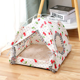 Cat Tent Cat Cat House Enclosed Pet Bed - Swefashionstore