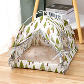 Cat Tent Cat Cat House Enclosed Pet Bed - Swefashionstore