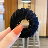 Women Hollow Hair Circle High Horsetail Artifact Fixed Coiler Hairpin Horsetail Headdress Fashion Hair Accessories - Swefashionstore