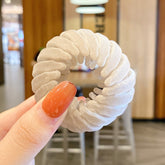 Women Hollow Hair Circle High Horsetail Artifact Fixed Coiler Hairpin Horsetail Headdress Fashion Hair Accessories - Swefashionstore