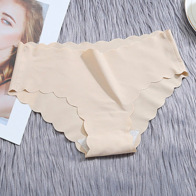 Ruffle Ice Silk Underwear Seamless - Swefashionstore