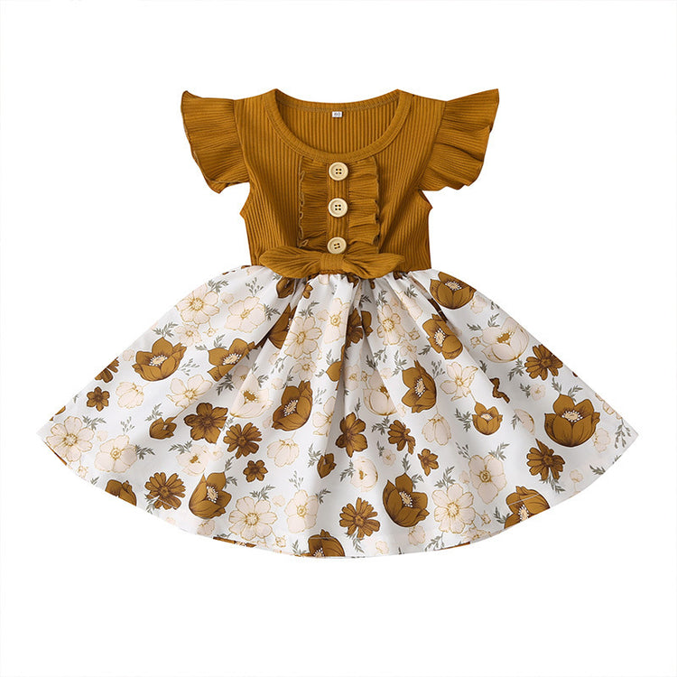 Toddler Kids Baby Girls Clothes Summer Girls Dress - Swefashionstore