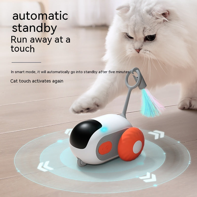 Interactive Cat Car Toy USB Charging - Swefashionstore