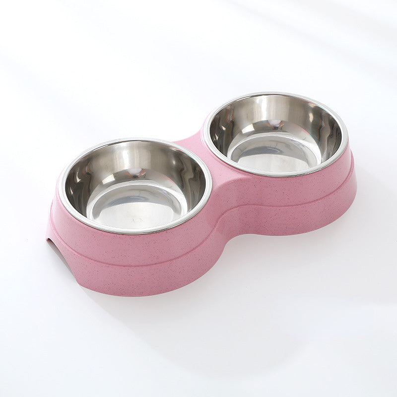 Pet Bowls Dog Food Water Feeder Stainless Steel - Swefashionstore