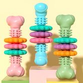 Dog Chew Toy Teeth Cleaning Indestructible TPR Bone - Swefashionstore